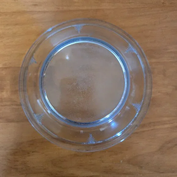 Vintage Medium Size Glass Bowl with Lid - Picture 4 of 9